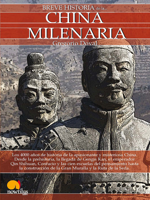Title details for Breve historia de la China milenaria by Gregorio Doval Huecas - Available